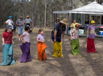 Paul's first mistake - the sheep bag ... (but it worked for Pete)